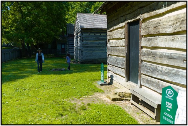 New Harmony has blocks of preserved buildings dating from 1775 up until 1900.