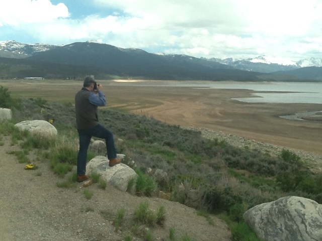 Finally, photographic proof that Adam is on this trip, too.