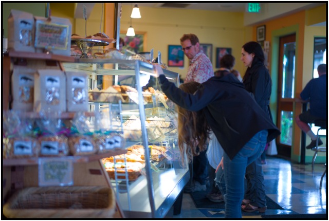 Too many choices at the local bakery.
