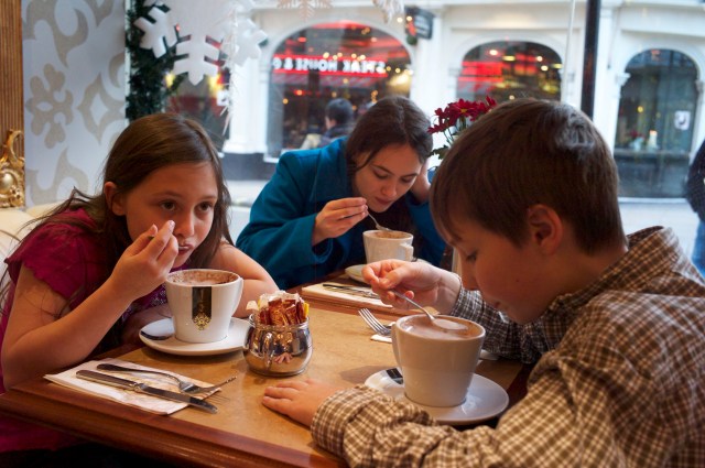 More hot chocolate.  One can never have too much hot chocolate.